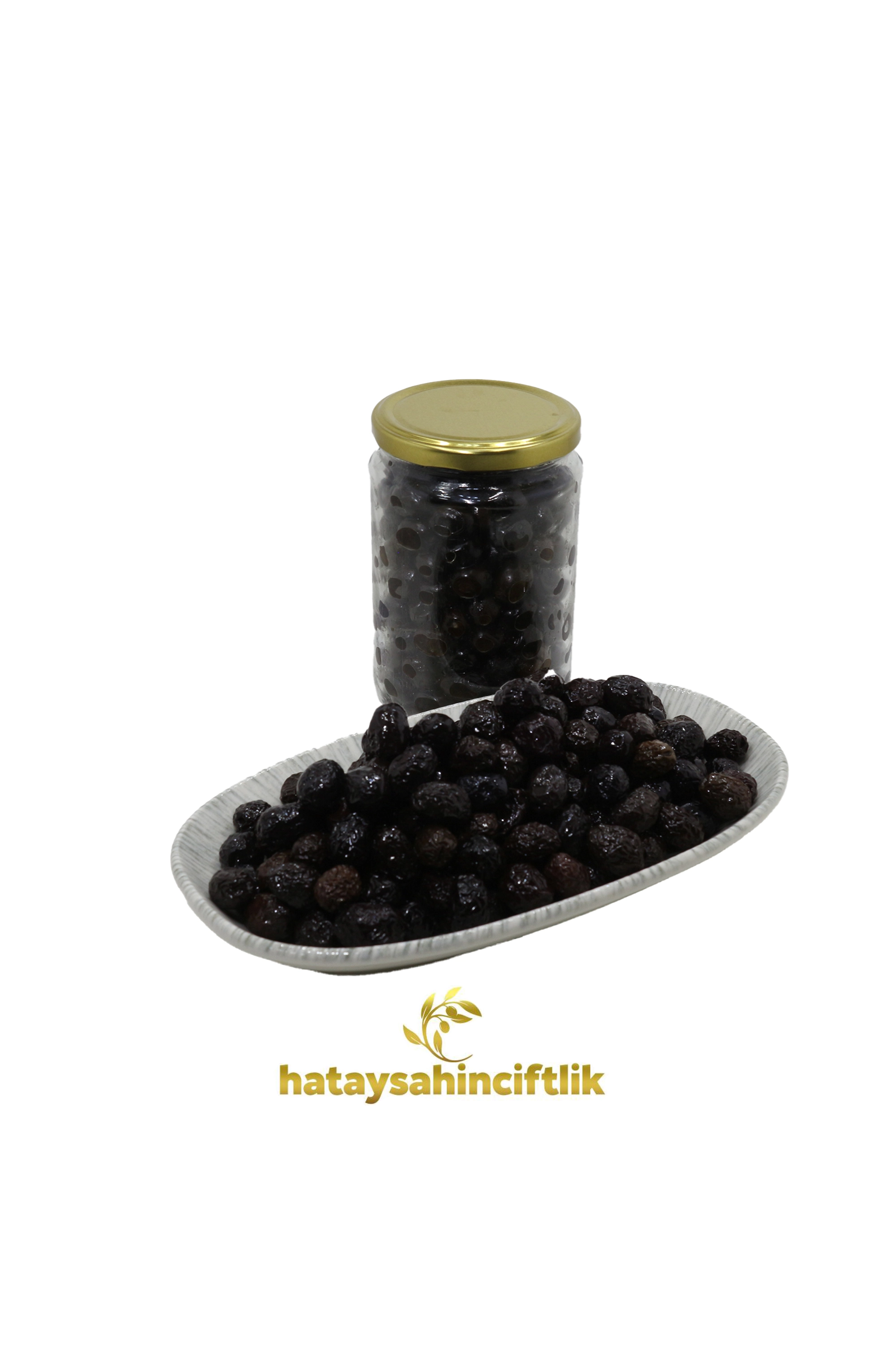 Sele Siyah Zeytin (Attun) 700 gr (Cam Kavanoz)