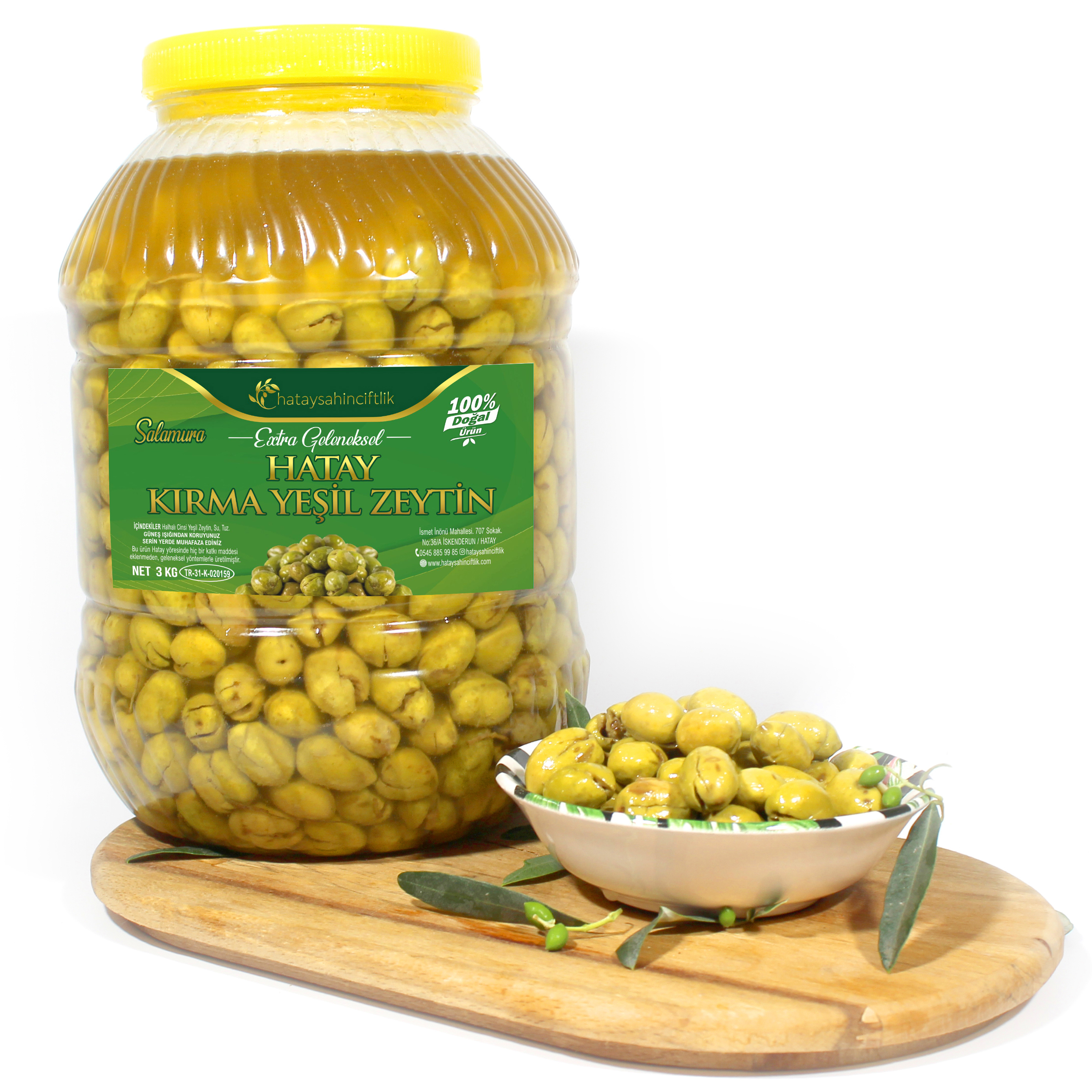 Hatay%20El%20Kırması%20Yeşil%20Zeytin%203KG