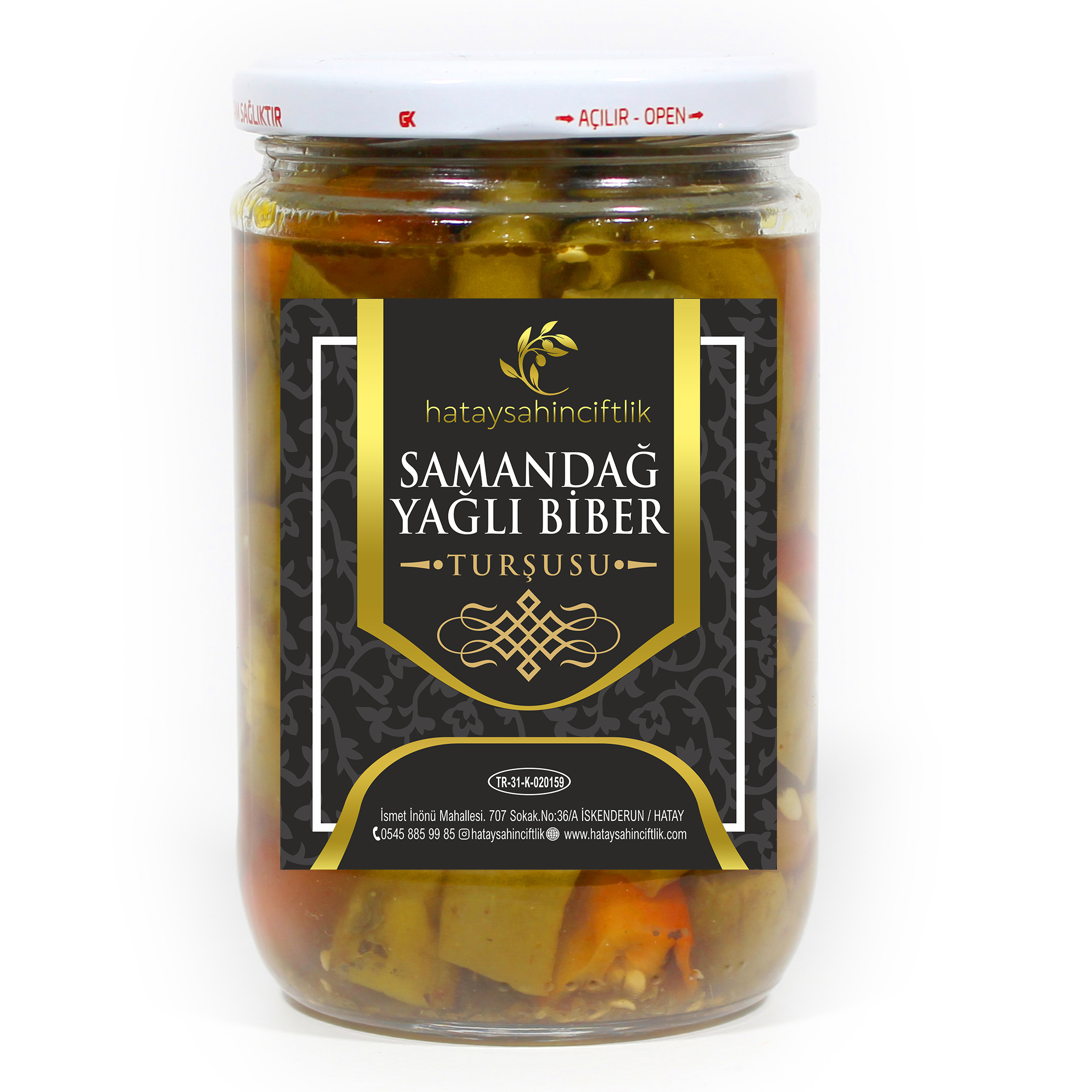 Samandağ%20Yağlı%20Biber%20Turşusu%20%20850%20Gr