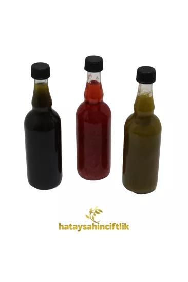 Doğal Bitkisel Yağ Seti 100 Ml - (Çörek Otu, Kantaron, Defne Yağı)