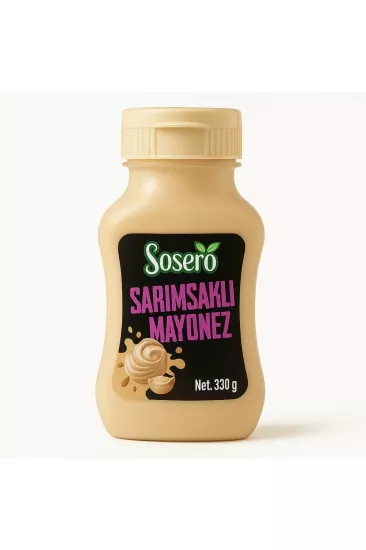Sarımsaklı Mayonez Sos 330 Gr