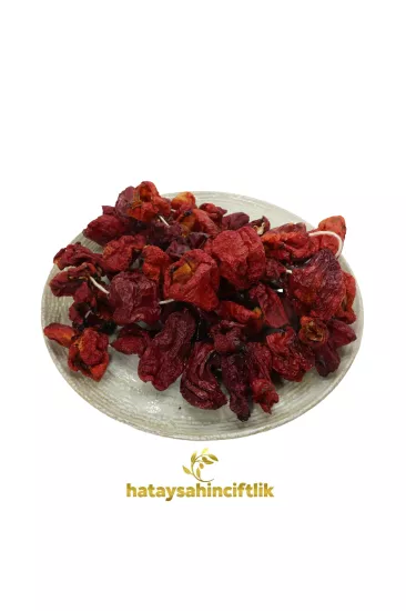 Gaziantep Yöresel Kuru Dolmalık Biber 1 Bağ | Güneşte Kurutulmuş