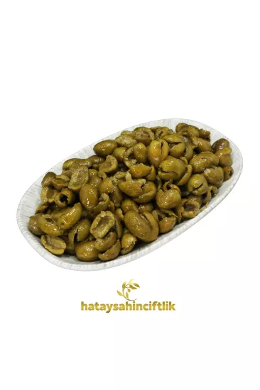 Çekirdeksiz Hatay El Kırması Yeşil Zeytin  | Doğal & Katkısız
