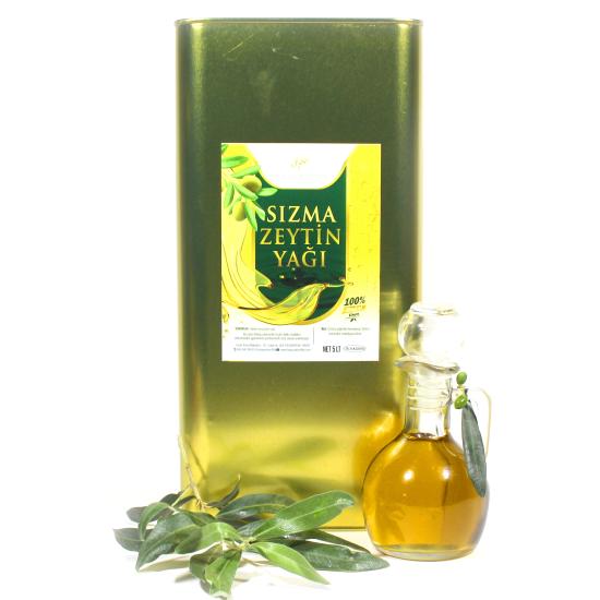 Naturel Sızma 1. Kalite Zeytin Yağı 5 LT
