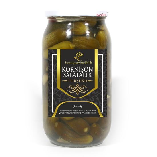 Kornişon Salatalık Turşusu 1200 Gr