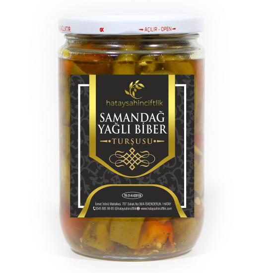 Samandağ Yağlı Biber Turşusu  850 Gr