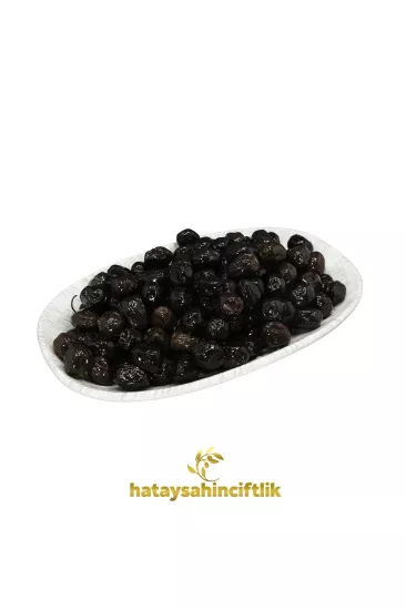 Hatay Salamura Jumbo Siyah Zeytin | İri Boy