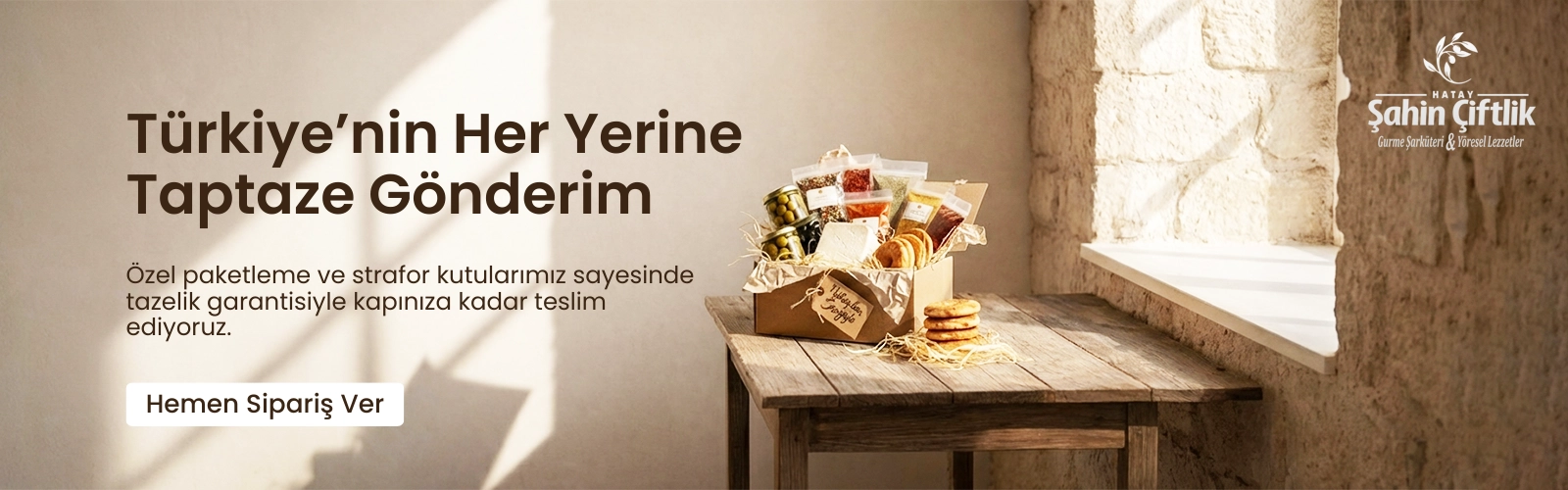 Türkiye’nin Her Yerine Taptaze Gönderim