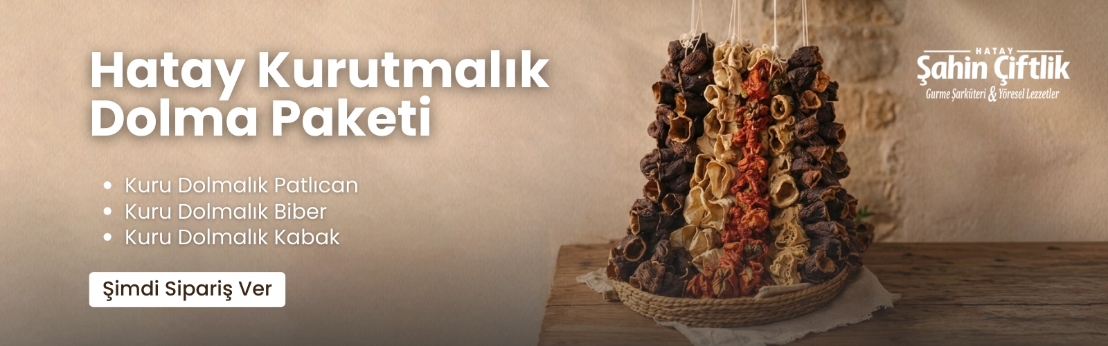 Hatay Kurutmalık Dolma Paketi